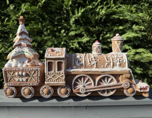 Gingerbread christmas train - ,
