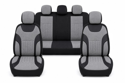 Seat covers light grey - covers,
