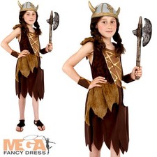 Viking Girls Fancy Dress Saxon