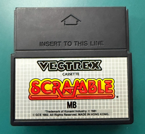 Scramble vectrex game - game,