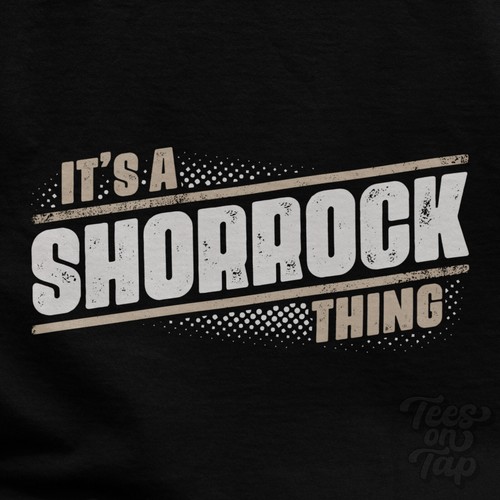 Shorrock thing t shirt - a,