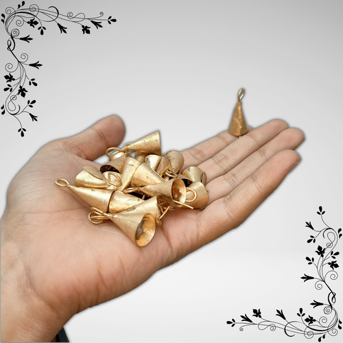 100 mini rustic cowbells - 100,