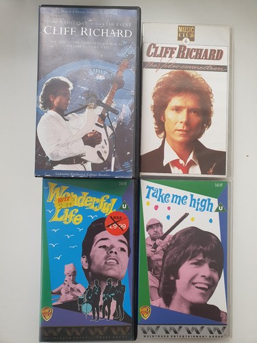 Cliff richard 5vhs video - richard,