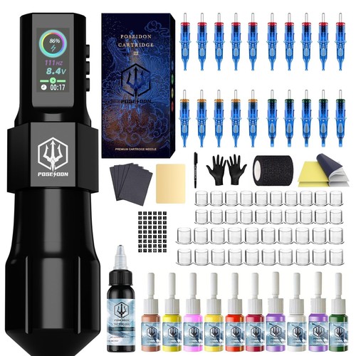 Tattoo gun kit pen with - tattoo, 20pcs