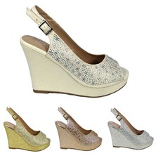 LADIES SPARKLY DIAMANTE DETAIL