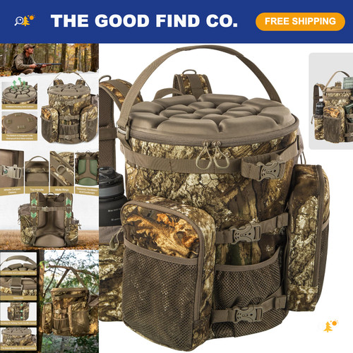 Hunting bucket backpack with - bucket,