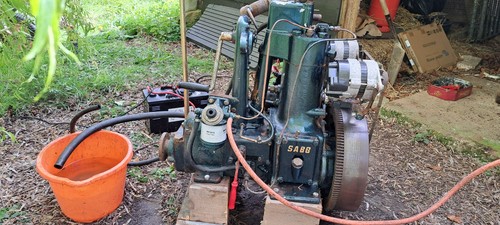 Sabb narrowboat engine