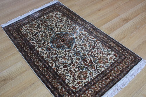 Oriental kashmir rug hand - oriental,