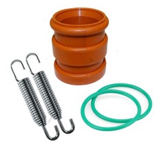 KTM EXC / SX 200, 250, 300,MX Exhaust Gasket Seal Kit & Springs (2000 to 2020)
