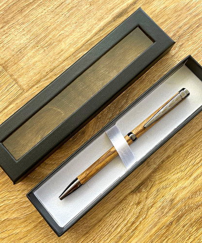 Wood ballpoint pen biro - pen,