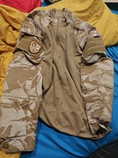 Army Desert Pattern Field Jacket Size Large Padded Sleeves Combat Uniform