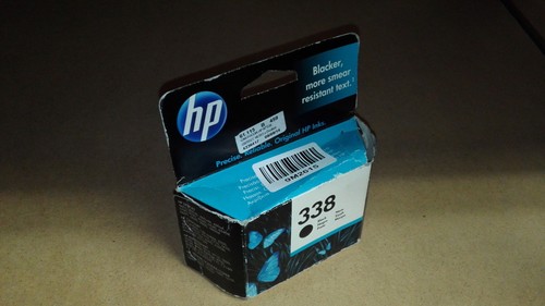 338 black ink - hp, cartridge