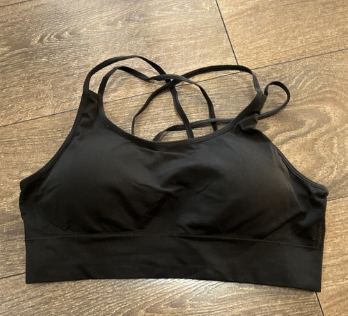 Fabletics black crossback - fabletics,