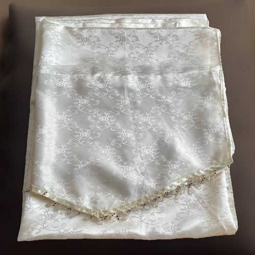 Beaded damask polyester - damask,