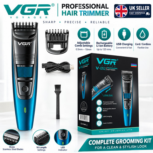 Vgr professional hair clippers - vgr,