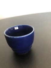 Arabia Teema egg cup blue, by Arabia Finnish designer house