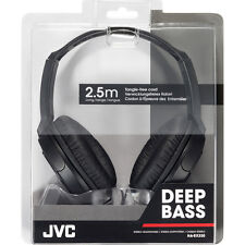 JVC HARX330  Full-Size Over-Ear Stereo Headphones - Black 2.5M Cord For DJ
