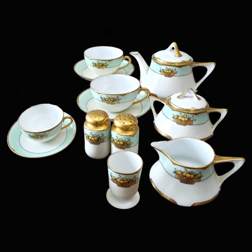 Art deco china tea - art, s