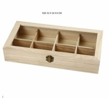 Tea Box Wooden Tea Caddy Tea