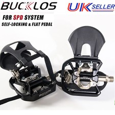 For SPD Bike Pedals Top Clip Cages For Shimano Flat Clipless Pedals MTB 9/16" UK