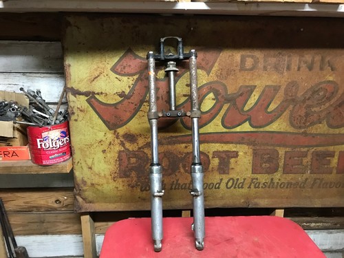 1974 suzuki tm75 front forks - tm75,