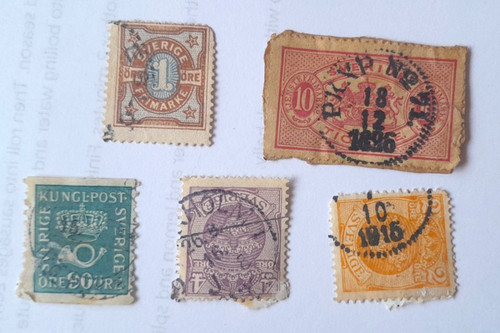 Sweden early stamps - sweden.,