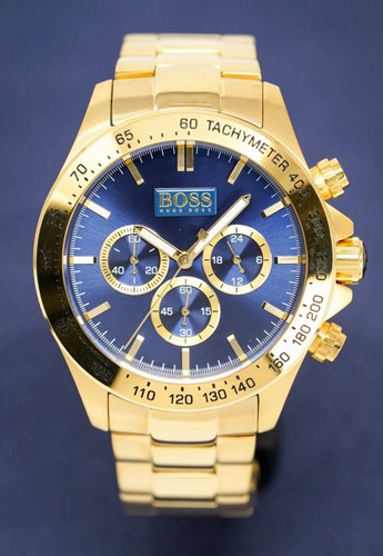 Hugo boss hb1513340 ikon - boss, gold