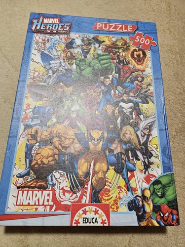 Educa marvel heroes - marvel, 500pc