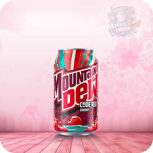Mountain dew code red - dew, cherry