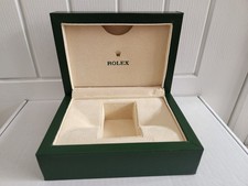Genuine Rolex Oyster Storage Box With Brand New Document Wallet Pack
