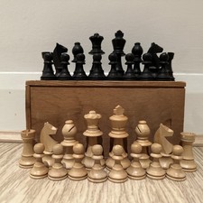 VINTAGE K&C CHESS SET- 75 mm