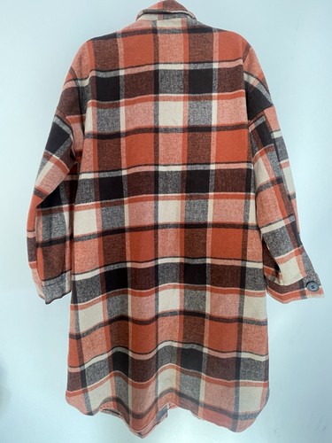 Plaid jacket - plaid, xl