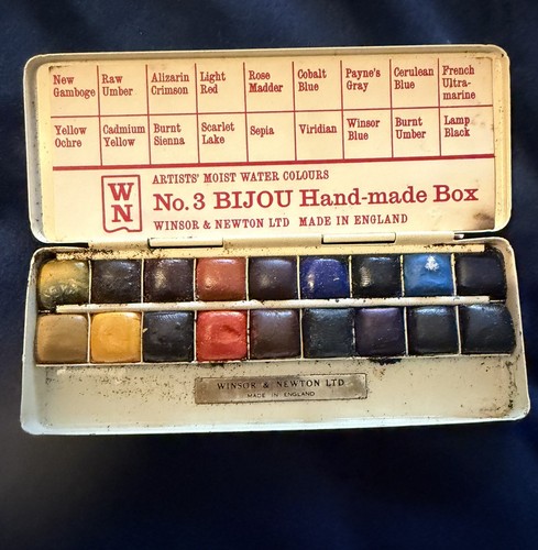 Vintage winsor newton bijou - winsor,