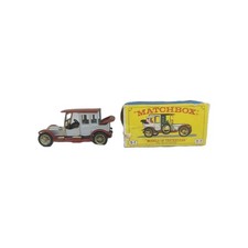 Matchbox Y-7 1912 Rolls Royce Red Smooth Roof Models Of Yesteryear Lesney Vintag