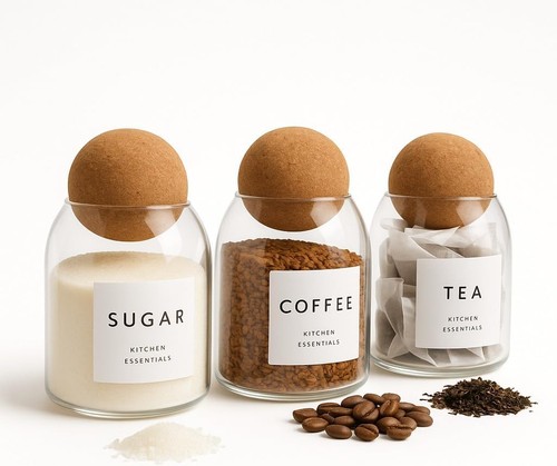 Tea coffee and - and, canisters