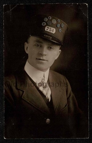 Handsome train bus conductor - handsome, train/bus