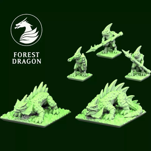 Lizard men salamander - men,