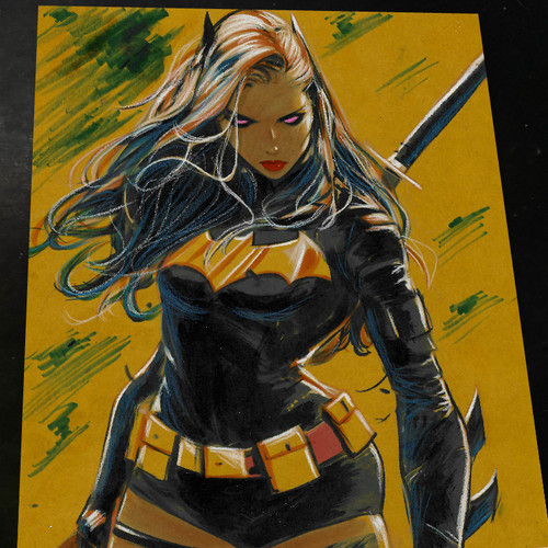 Batgirl art print - batgirl,