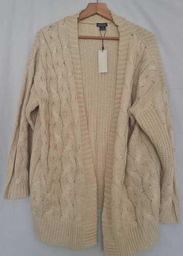 Boohoo womens beige cable knit - boohoo,