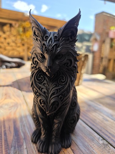 Maine coon cat - maine, figure