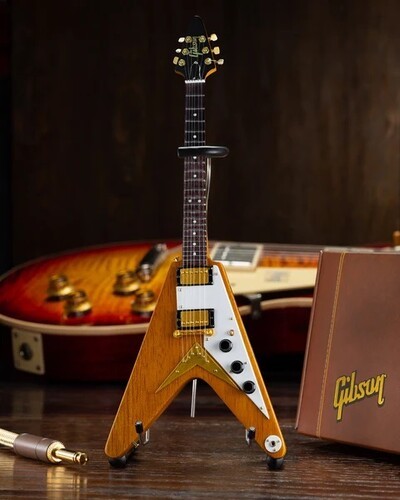 Gibson korina flying 1958 - gibson,