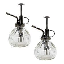 2pc Anthracite Glass Indoor