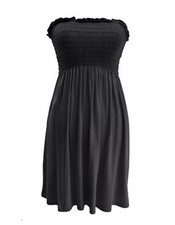 WOMENS STRAPLESS SHEERING BOOB