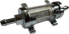 glass fuel filter  Washable