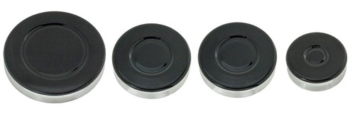 Gas hob burner flame cap - gas,