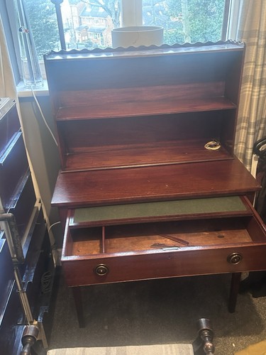 Writing desk and book - desk,