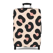 Leopard print luggage cover - leopard,
