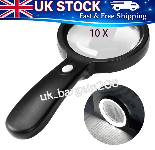 Led handheld magnifying - handheld,