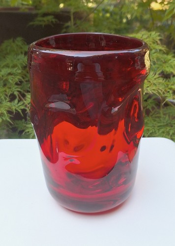 Large whitefriars red knobbly - large,
