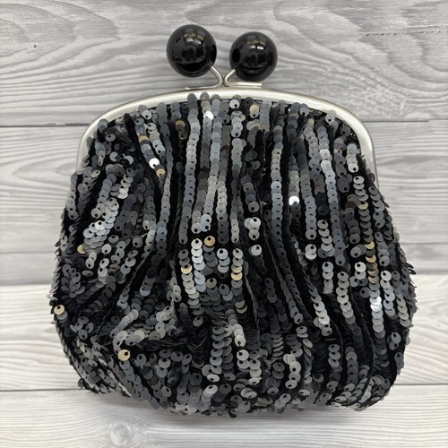 Boden black sequin evening - black,